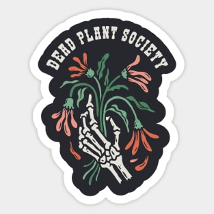 Dead Plant Society // Funny Gardening Flower Lover Sticker